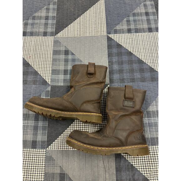 Leather Dr Martens‎ Industrial Boots Slip Resistant Mens Size 14 - Picture 3 of 9